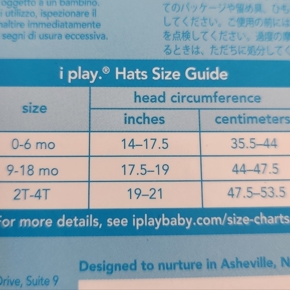 I Play Navy Blue Swim Sun Bucket Hat UPF 50+ Size 0-6 Months NWT - Picture 12 of 12